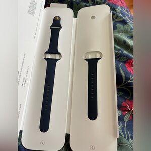 Apple Watch Band — Navy (Midnight) Silicone (38/40mm)